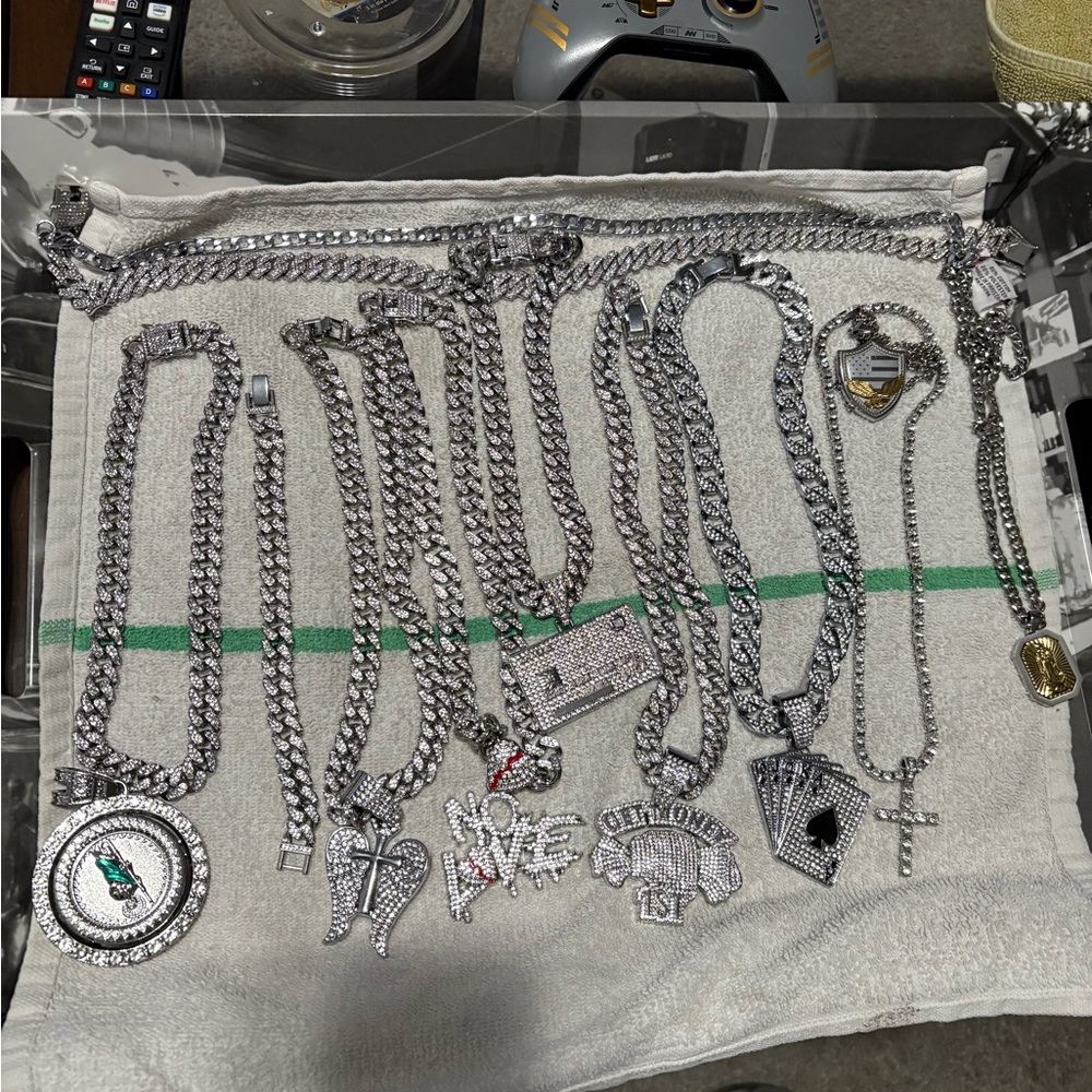 Silver and Gold Chain Necklace Collection
